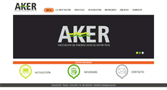 Desktop Screenshot of aker.com.ar