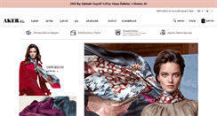 Desktop Screenshot of aker.com.tr